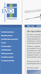 Mobile Screenshot of emo-trockenbau-trier.de